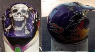 Skull and Crossbones Helmet