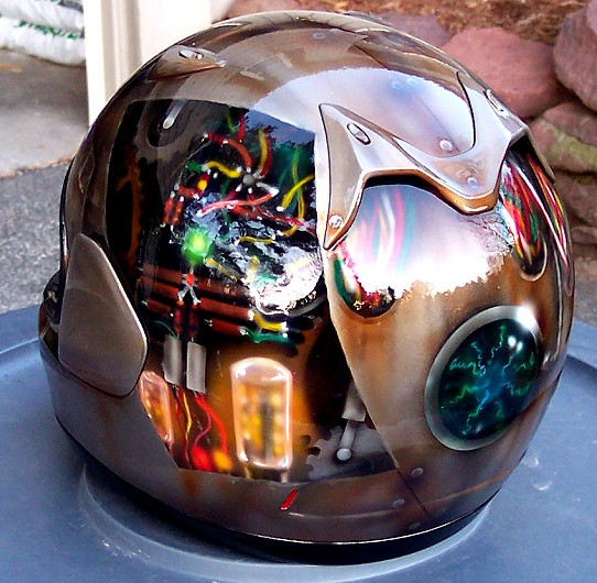 Robotic Helmet aka Gearhead