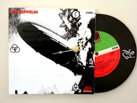 Led Zeppelin Album Clock